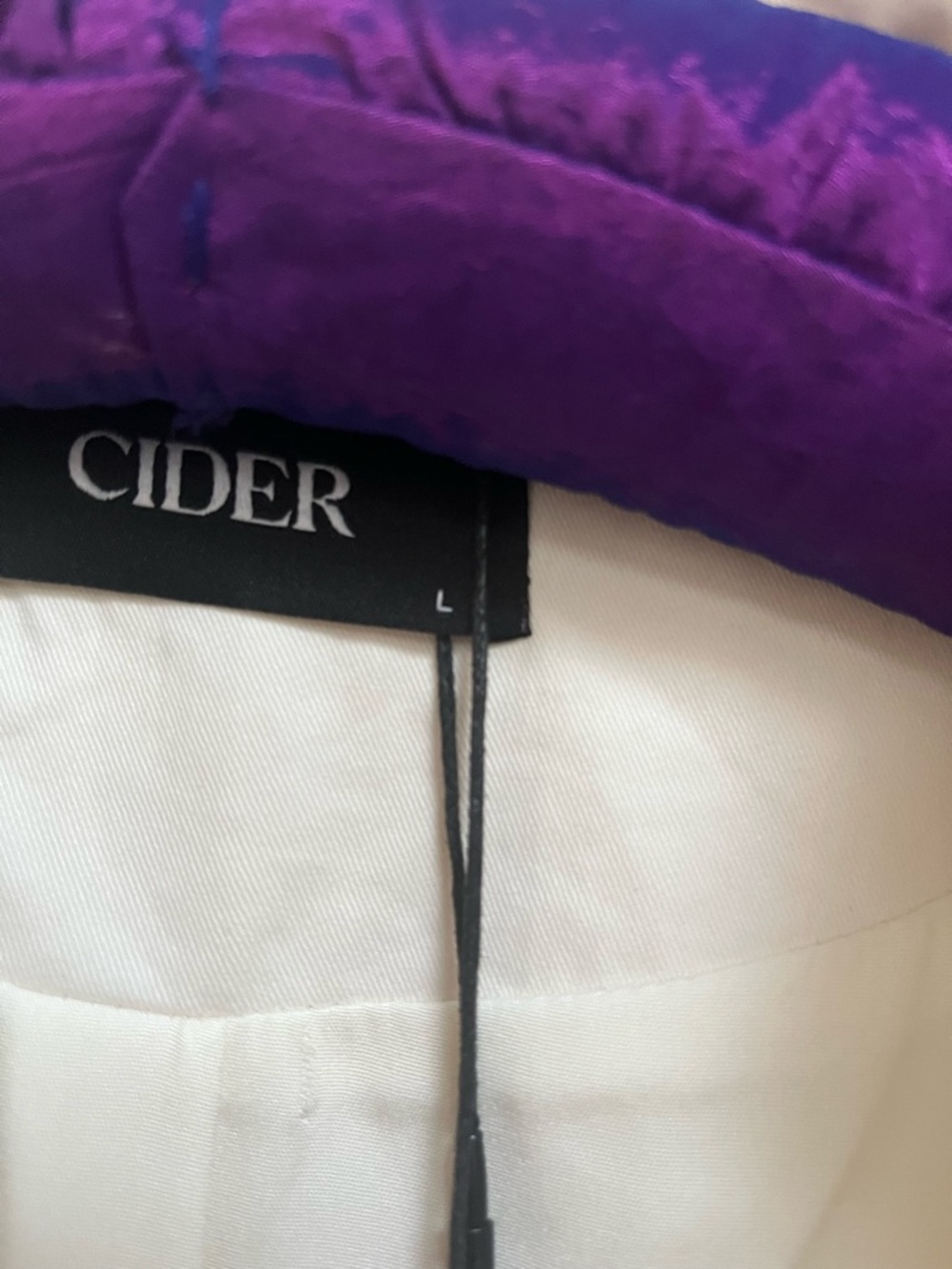 Cider Cream Ruffle-Front Bomber Jacket - Picture 15 of 16